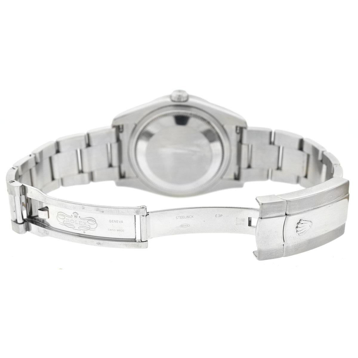 Rolex 116200 Datejust MOP Diamond Dial Diamond Bezel Stainless Steel Watch 4