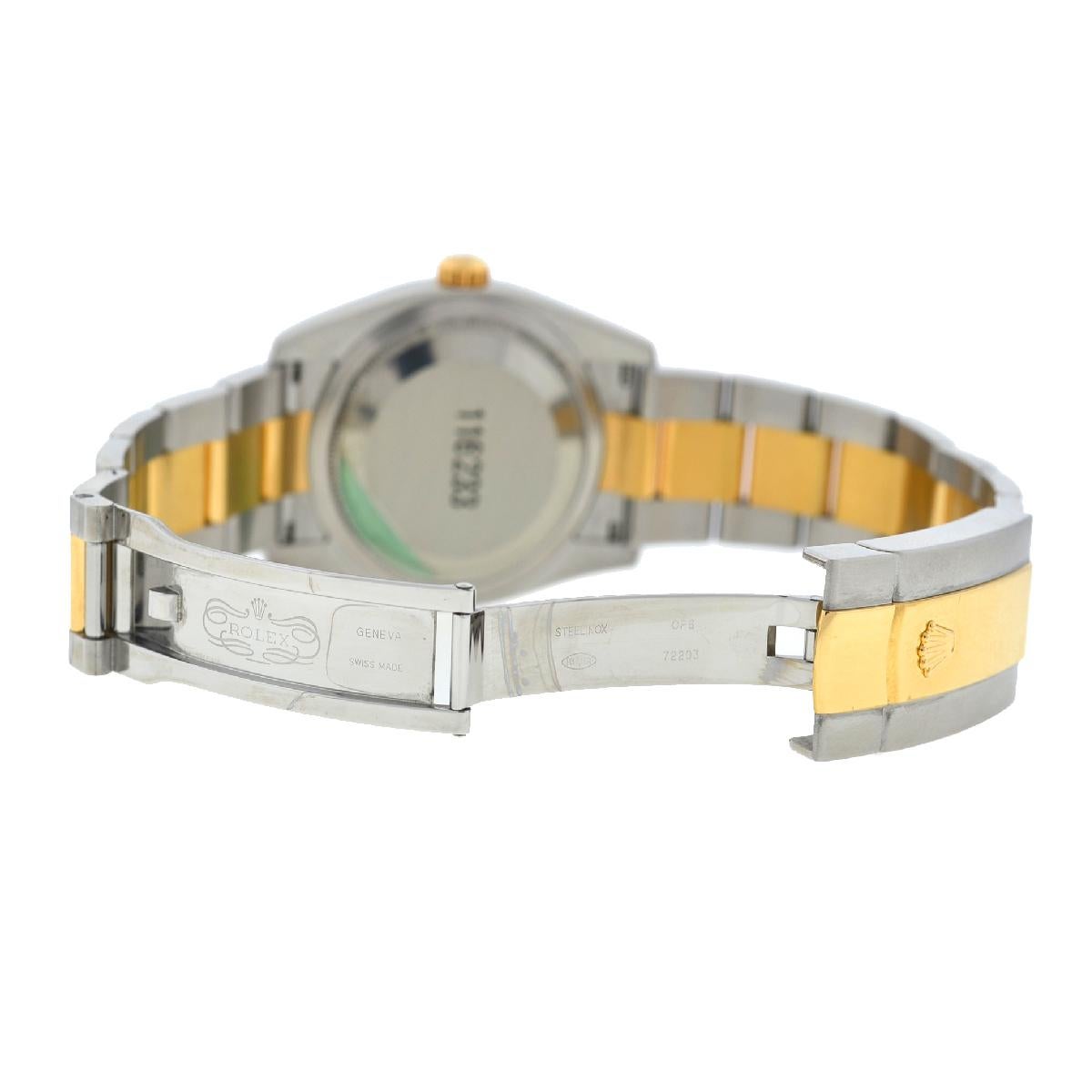 Rolex 116233 Datejust Two-Tone Factory Original Diamonds Watch 3
