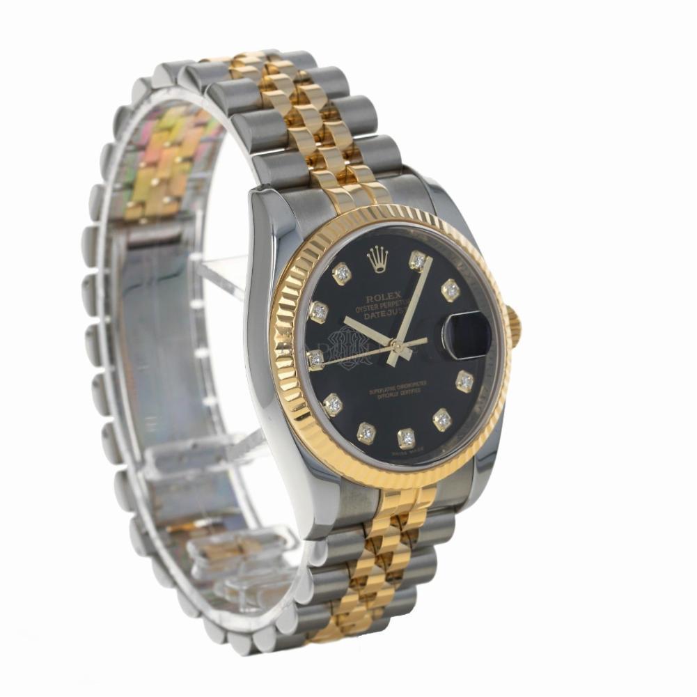 rolex 116233 black dial