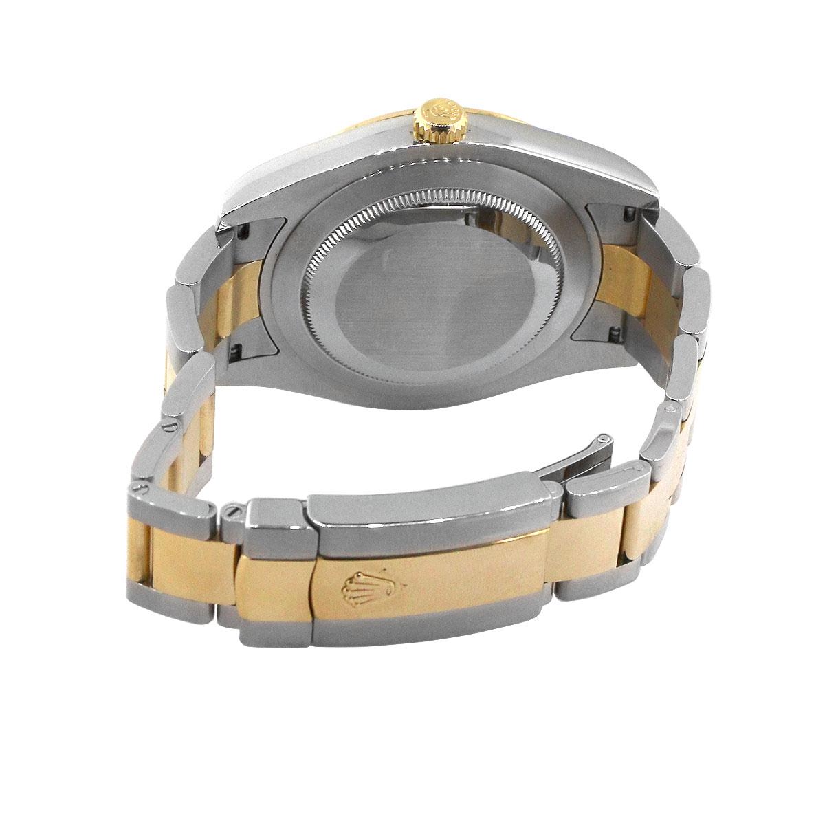 Women's or Men's Rolex 116333 Datejust II Black Roman Dial Watch