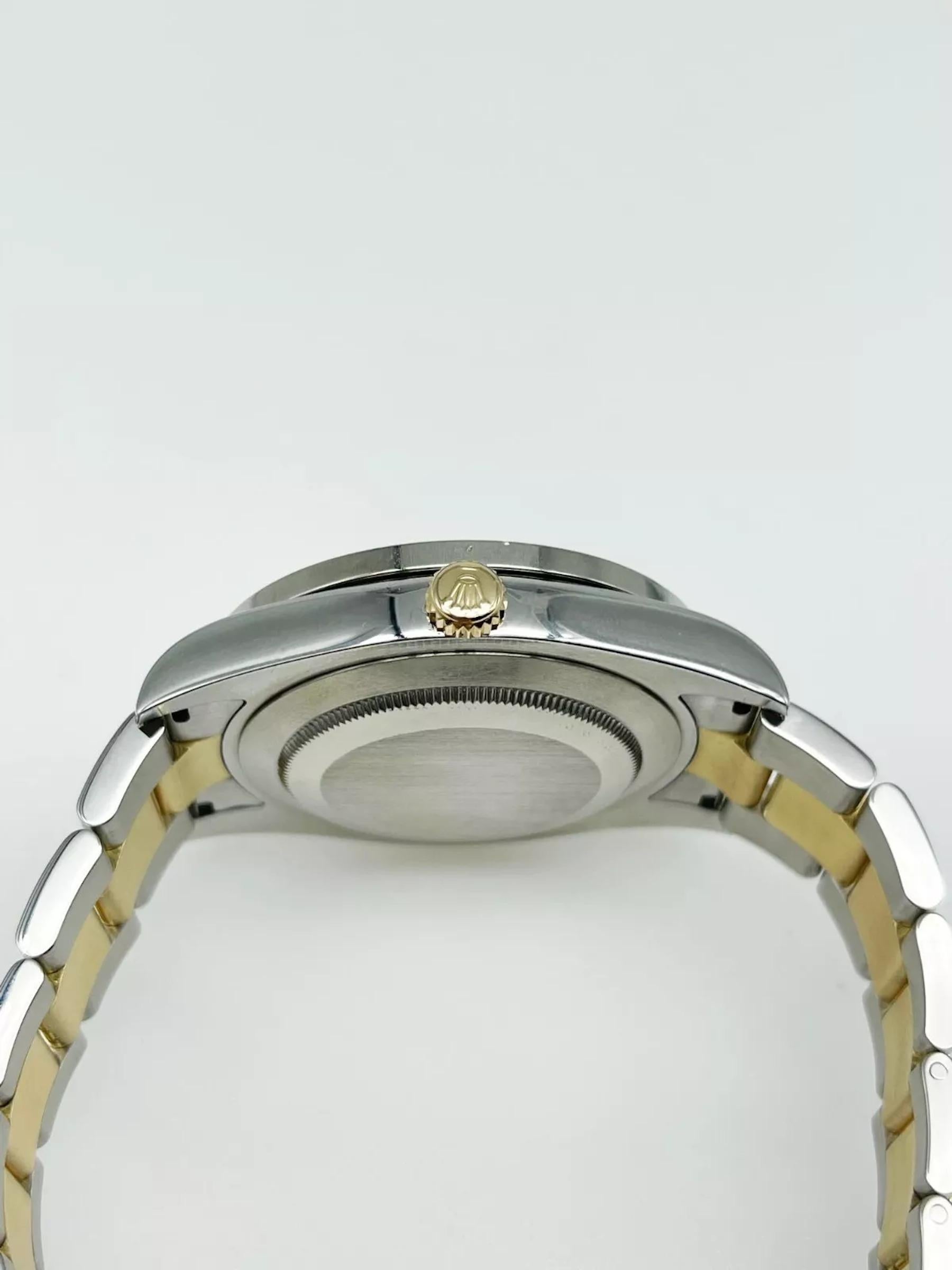 Rolex Datejust II 116333 41mm Diamond Bezel Champagne Dial 18K Yellow Gold Steel 1