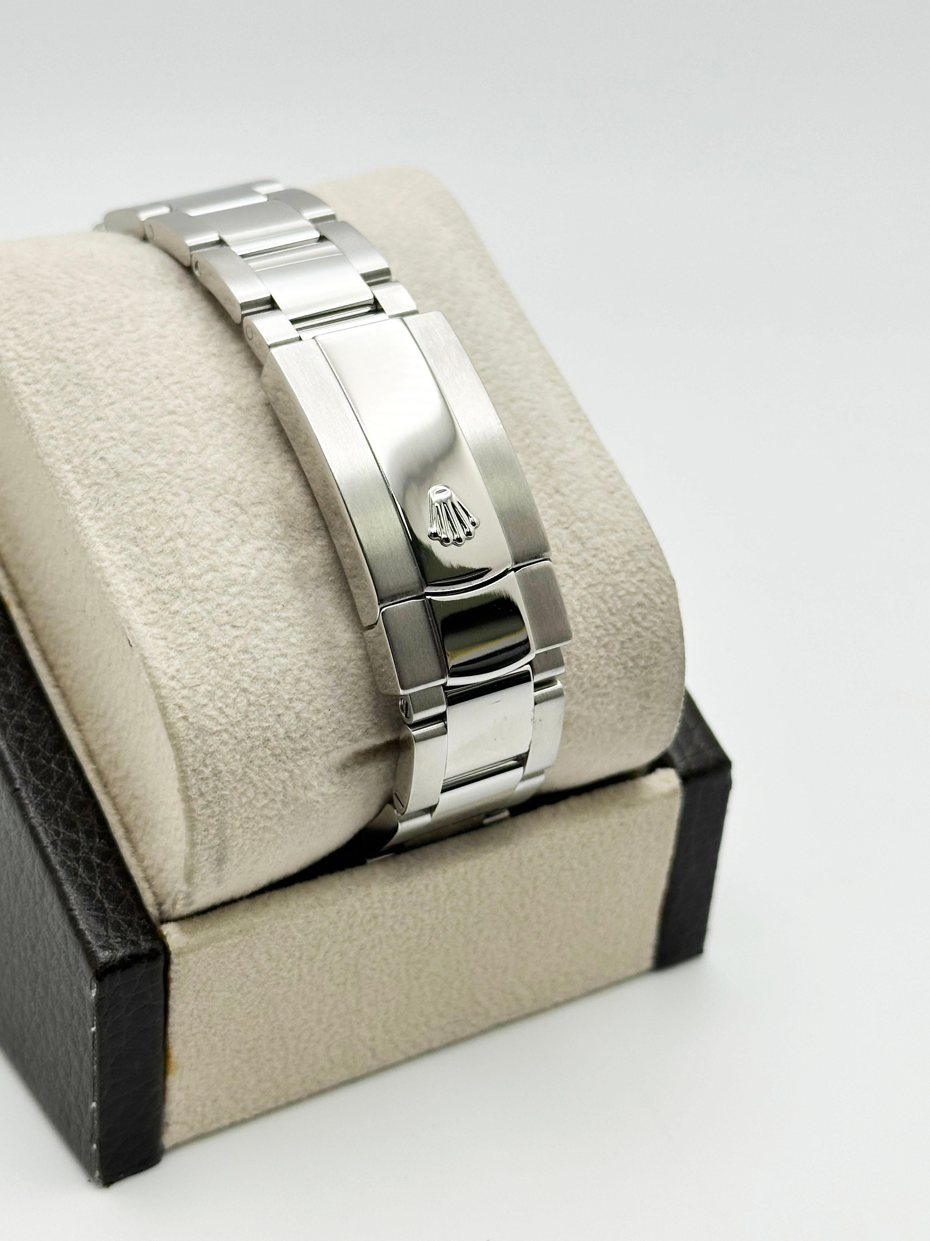 Rolex 116334 Datejust II 41mm schwarzes Zifferblatt Edelstahl Box 2