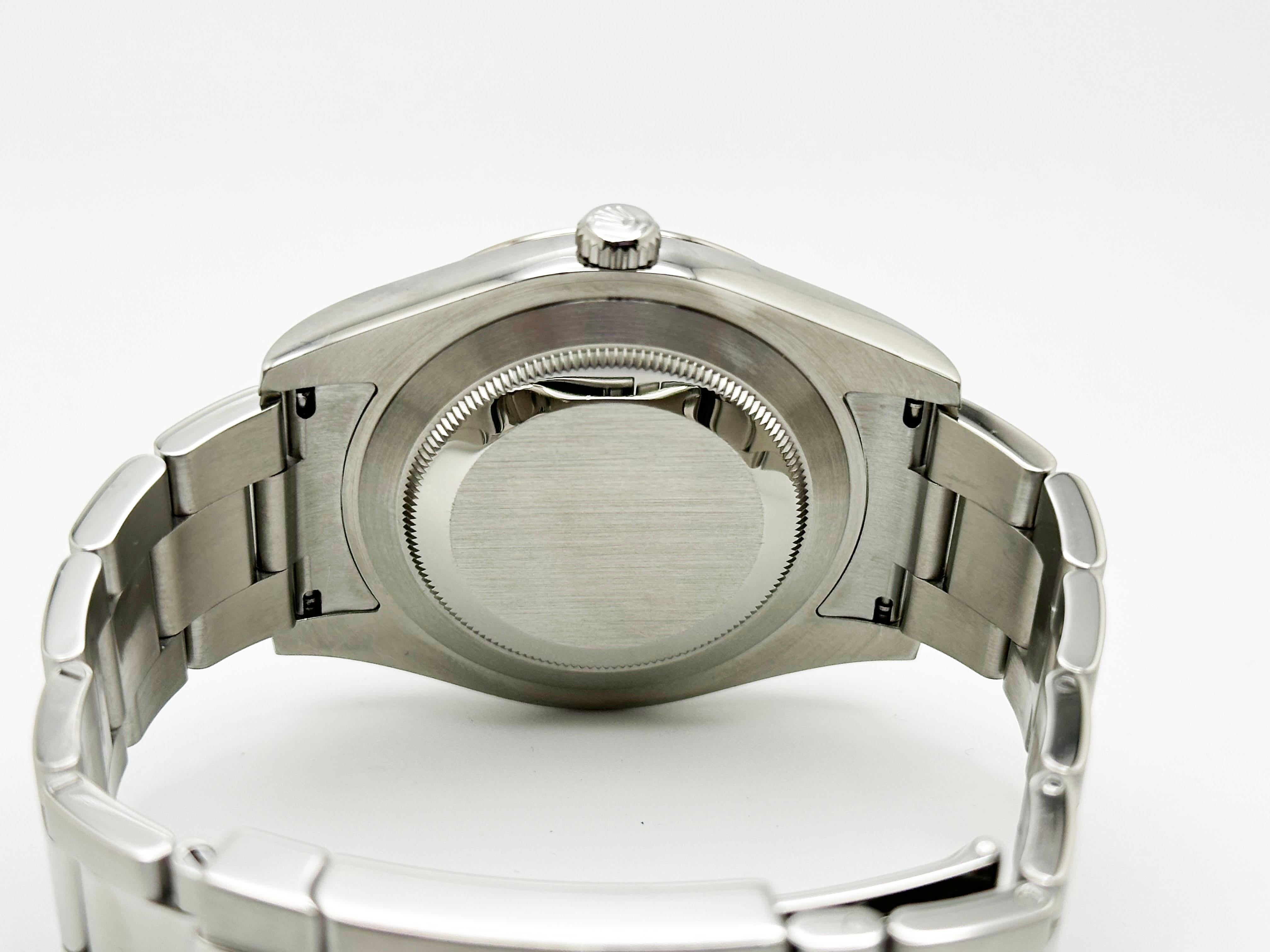 Rolex 116334 Datejust II 41mm schwarzes Zifferblatt Edelstahl Box 3