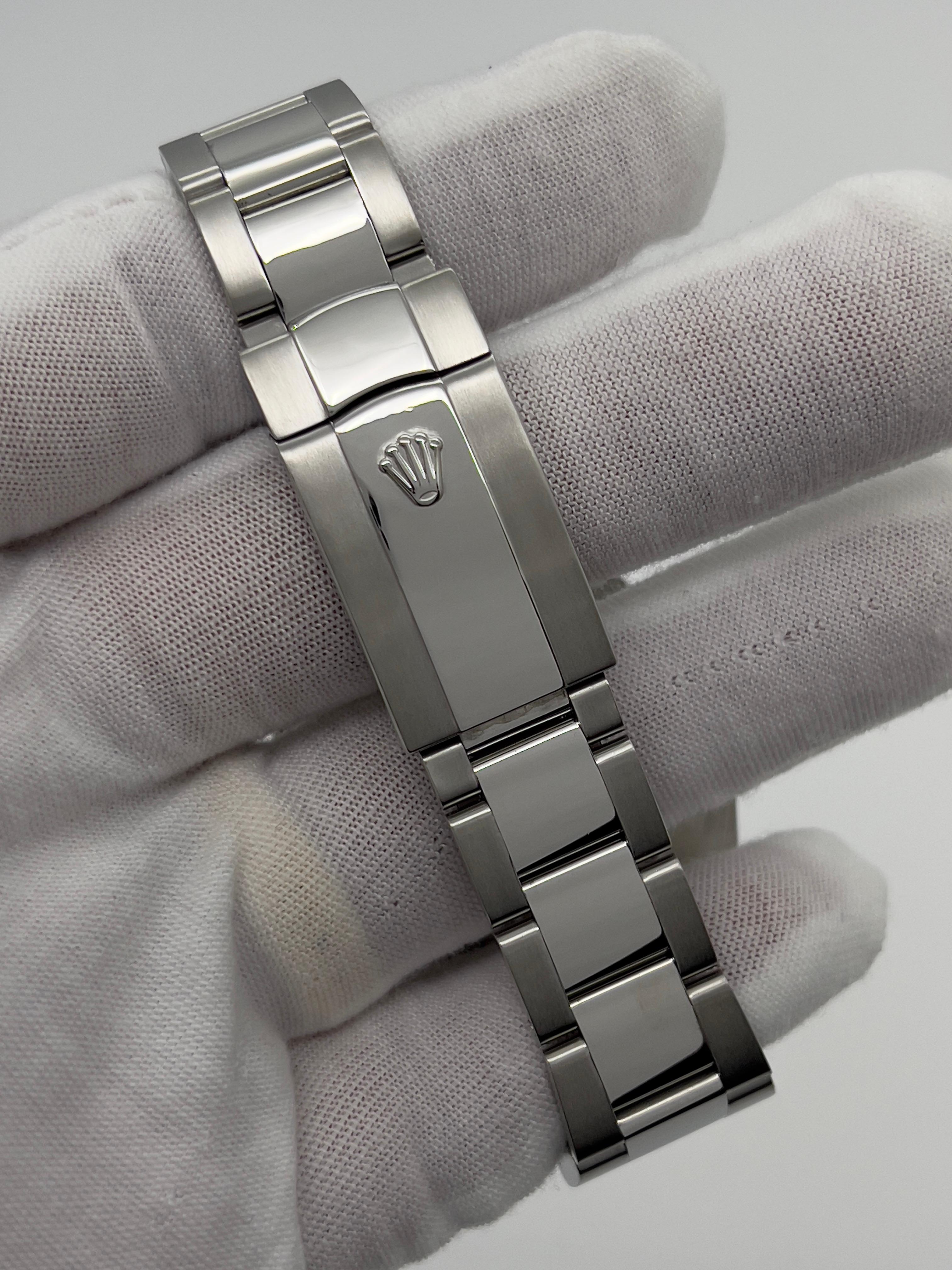  Rolex 116334 Datejust II, cadran romain bleu 41 mm, acier inoxydable, or 18 carats, boîte et papier Pour hommes 