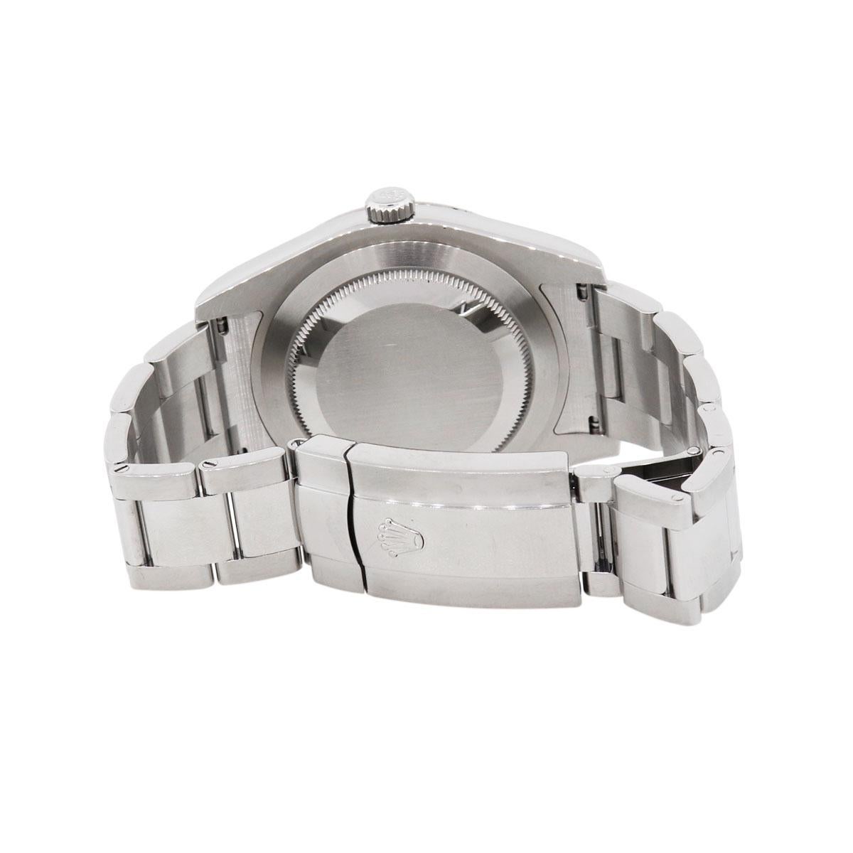 Round Cut Rolex 116334 Datejust II Wristwatch