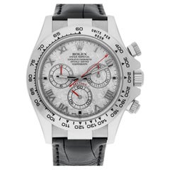 Rolex Montre Cosmograph Daytona pour hommes 116519 avec cadran Meteorite en or blanc