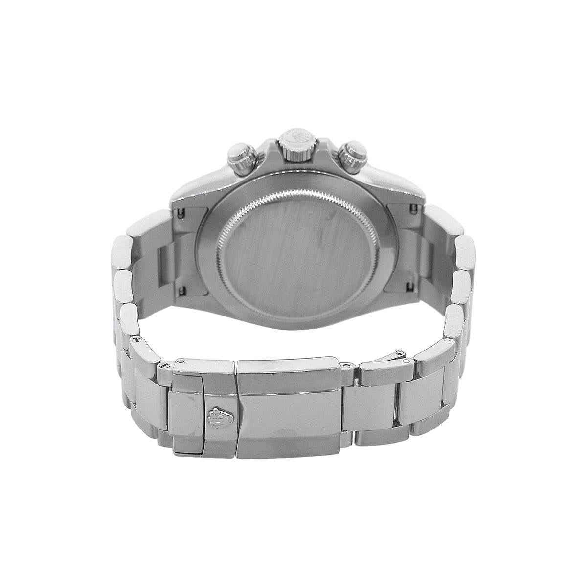 Men's Rolex 116520 Daytona Black Dial Watch