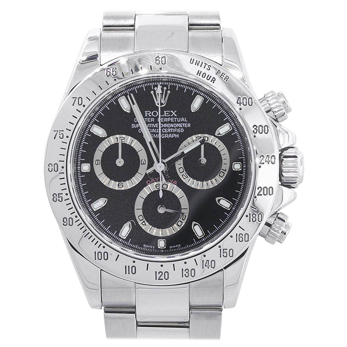 Rolex 116520 Daytona Black Dial Watch