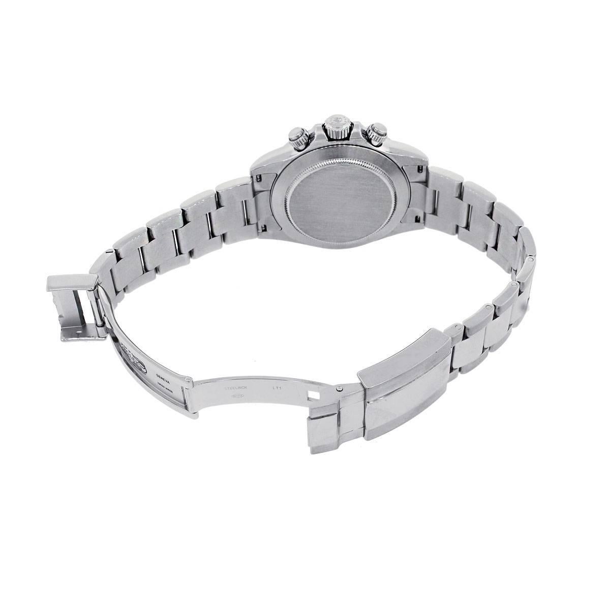 Rolex Stainless Steel Daytona Automatic Wristwatch Ref 116520  1