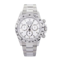 Rolex 116520 Daytona White Chronograph Dial Wrist Watch