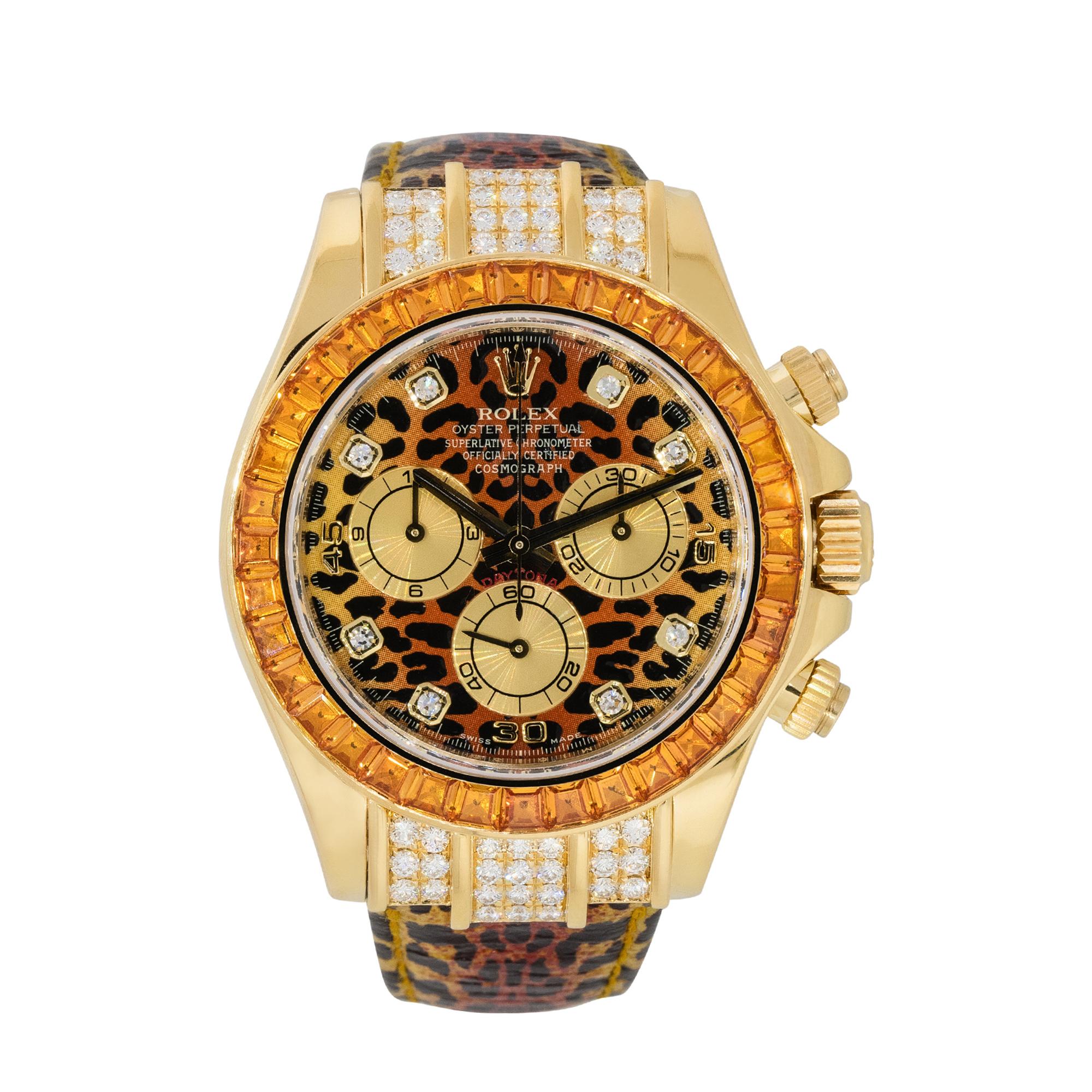 da uomo o donna Rolex 116598SACO Daytona in oro giallo 18k 