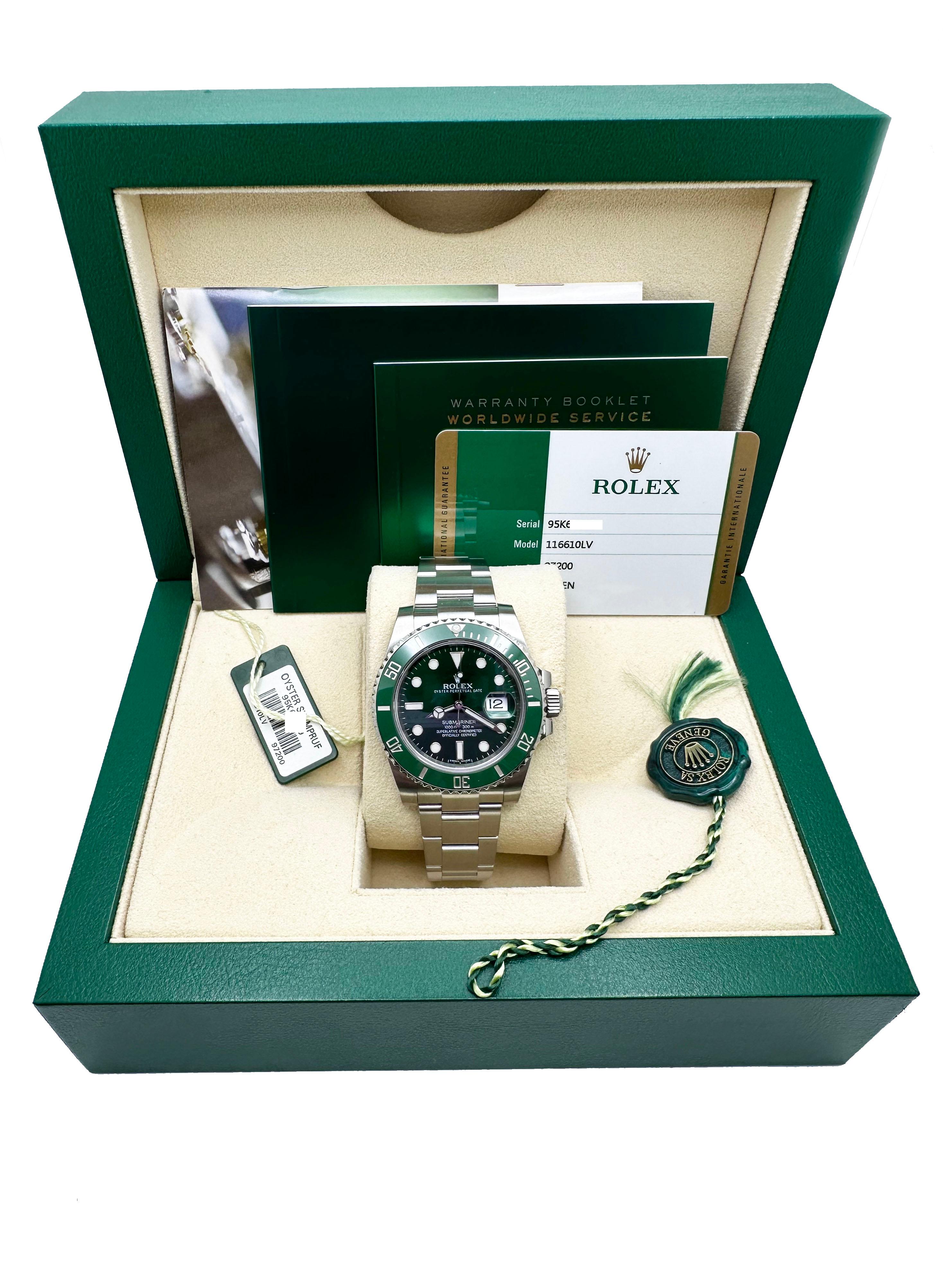 Style Number: 116610LV



Serial: 95K67***



Year: 2016

 

Model: Submariner 