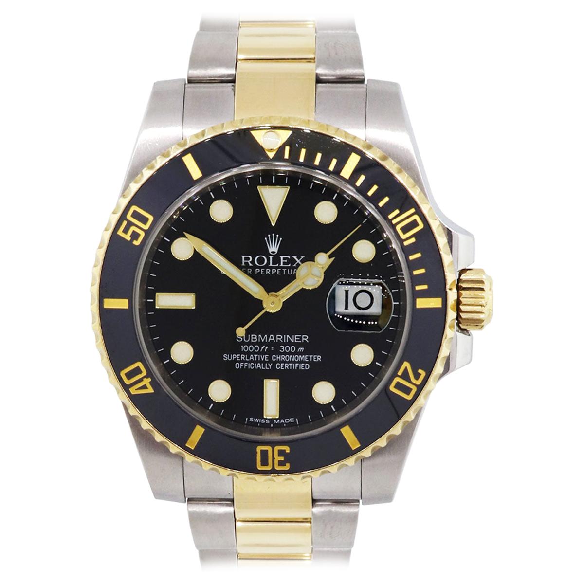 Rolex 116613 Submariner Wristwatch