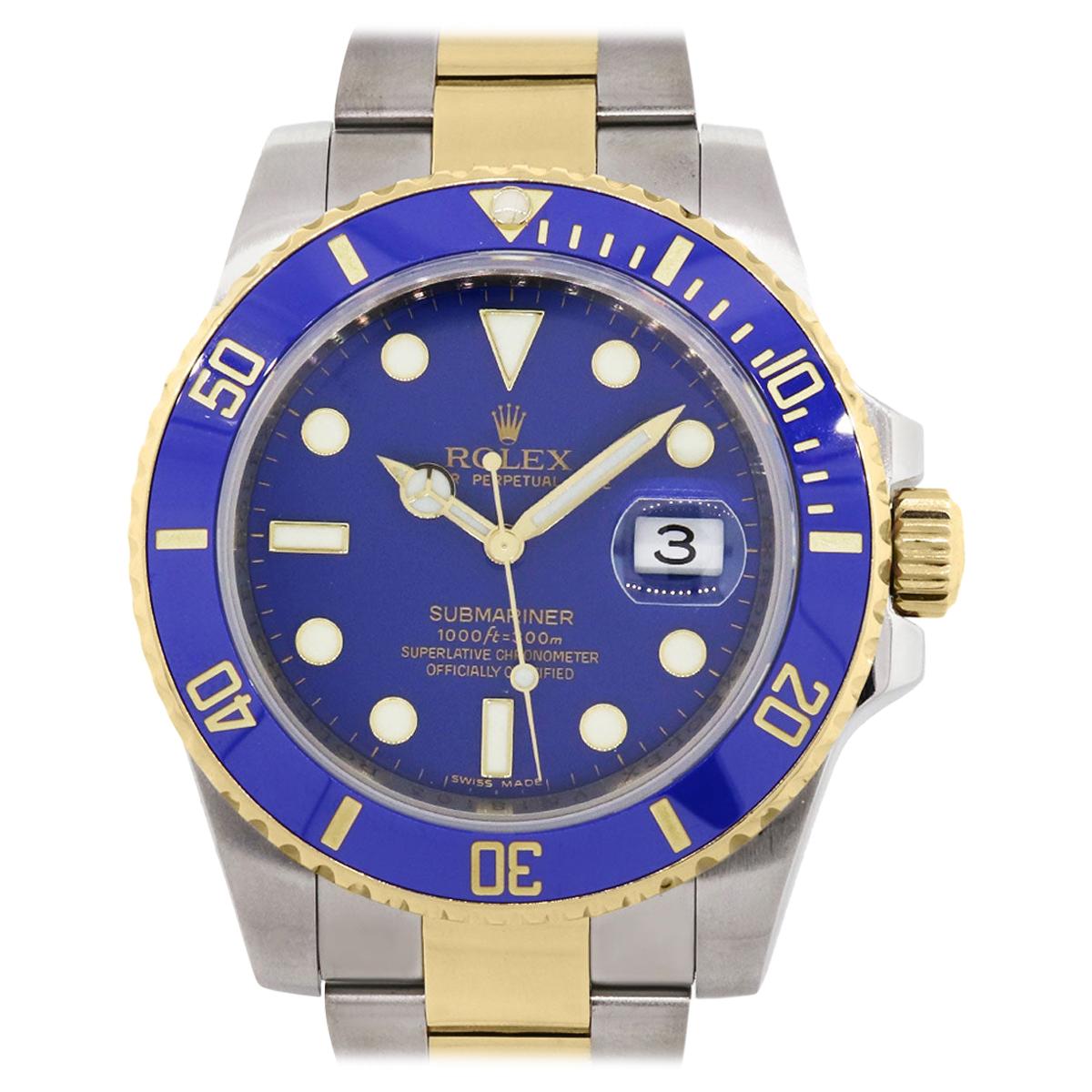 Rolex 116613LB Submariner Wristwatch