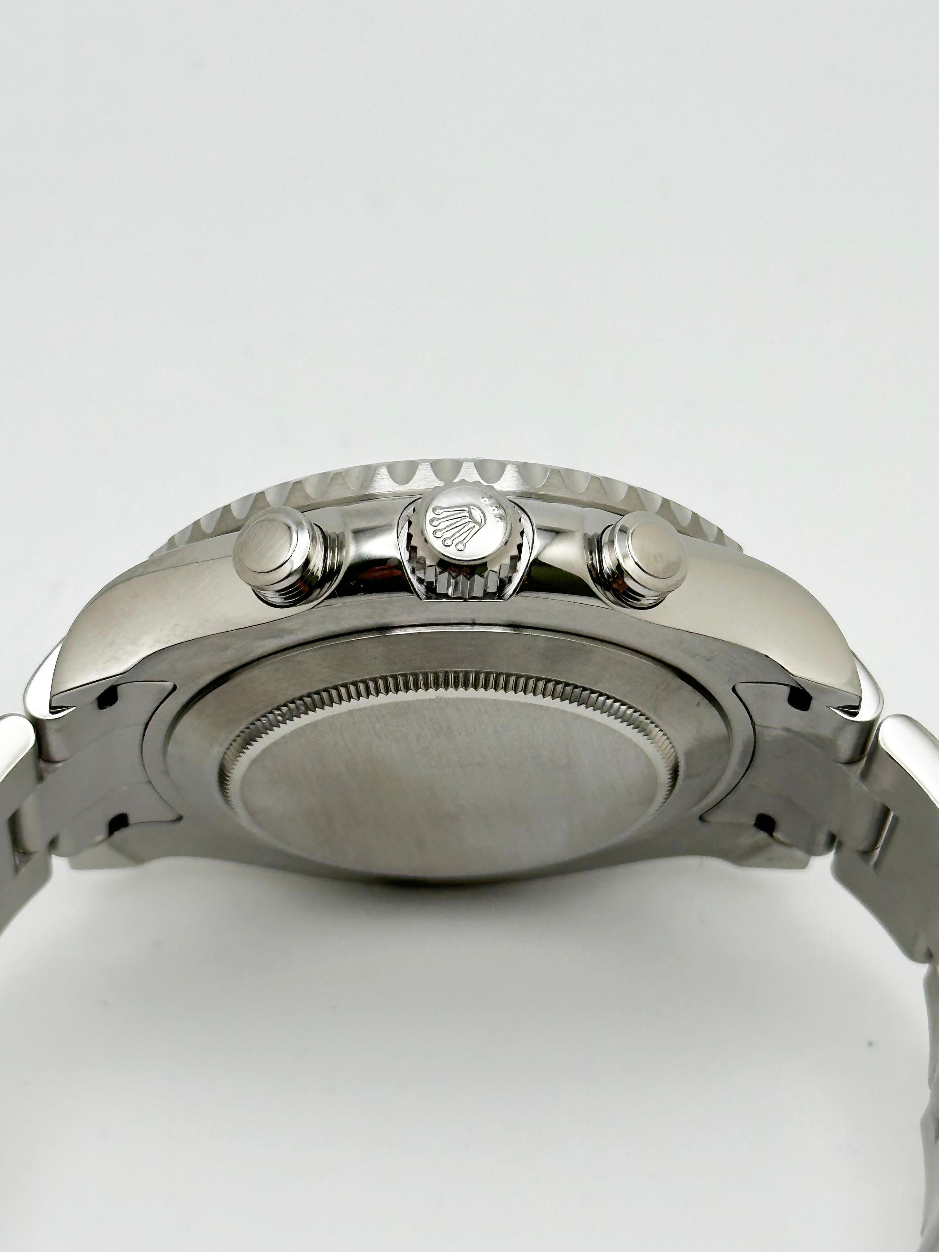 Rolex 116680 Yacht Master II White Dial Blue Ceramic Bezel Stainless Steel Box 1