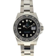 Rolex 116710 GMT II Ceramic Black Dial Men's Watch