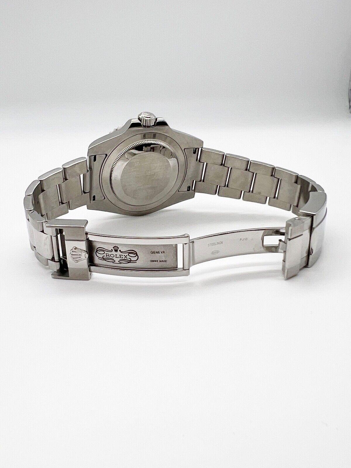 Rolex 116710 GMT Master II Schwarzes Keramik-Edelstahl-Box-Papier aus Edelstahl 3