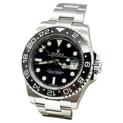 Rolex 116710 GMT Master II Black Ceramic Stainless Steel