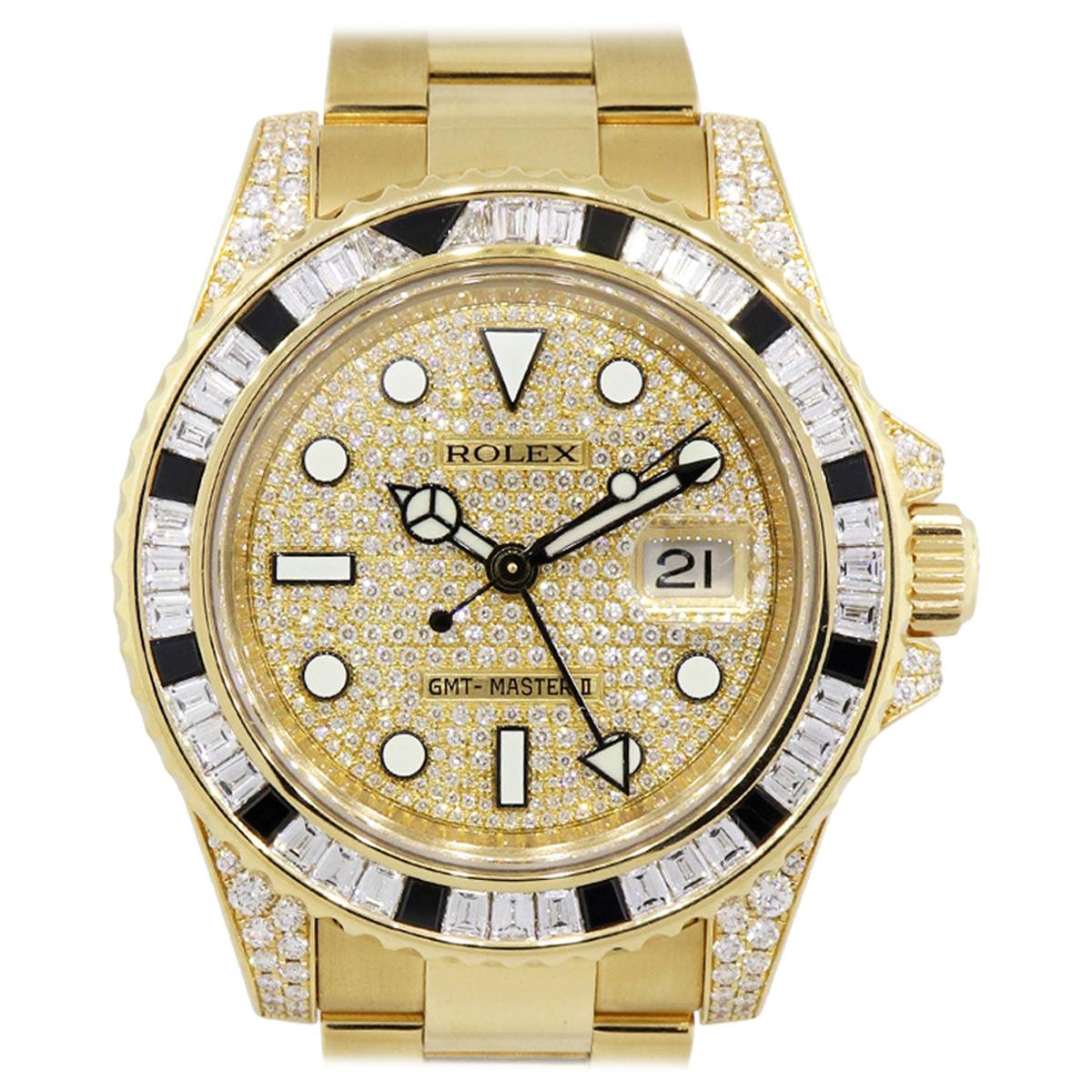 Rolex 116758SANR GMT Master II Wristwatch