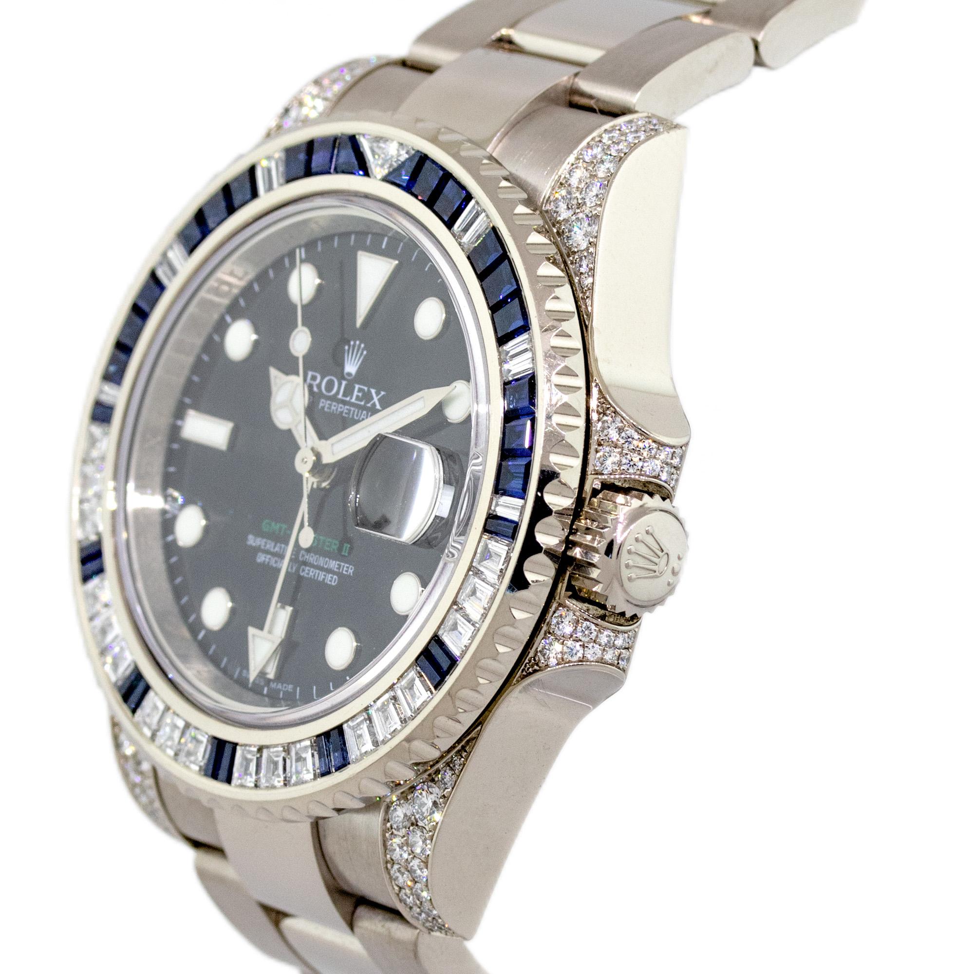 rolex gmt master ii white gold