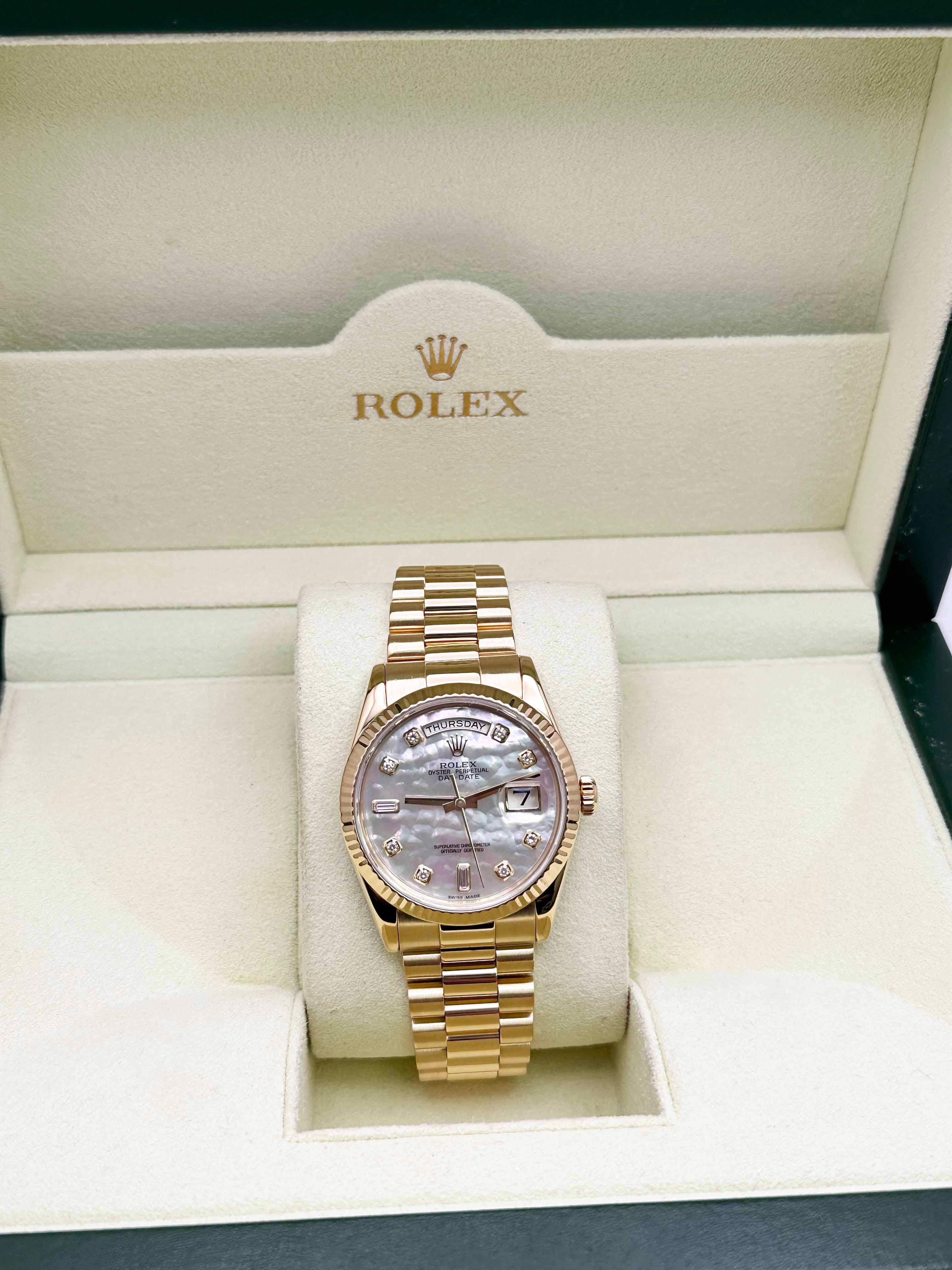 day date mother of pearl