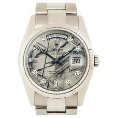 Rolex 118239 Präsident Meteorit Diamant-Zifferblatt 18 Karat Uhr auf Lager