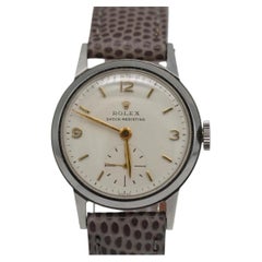 Rolex 12324 – 1955 – 31mm Stainless Steel – Cream Dial – Manual Wind