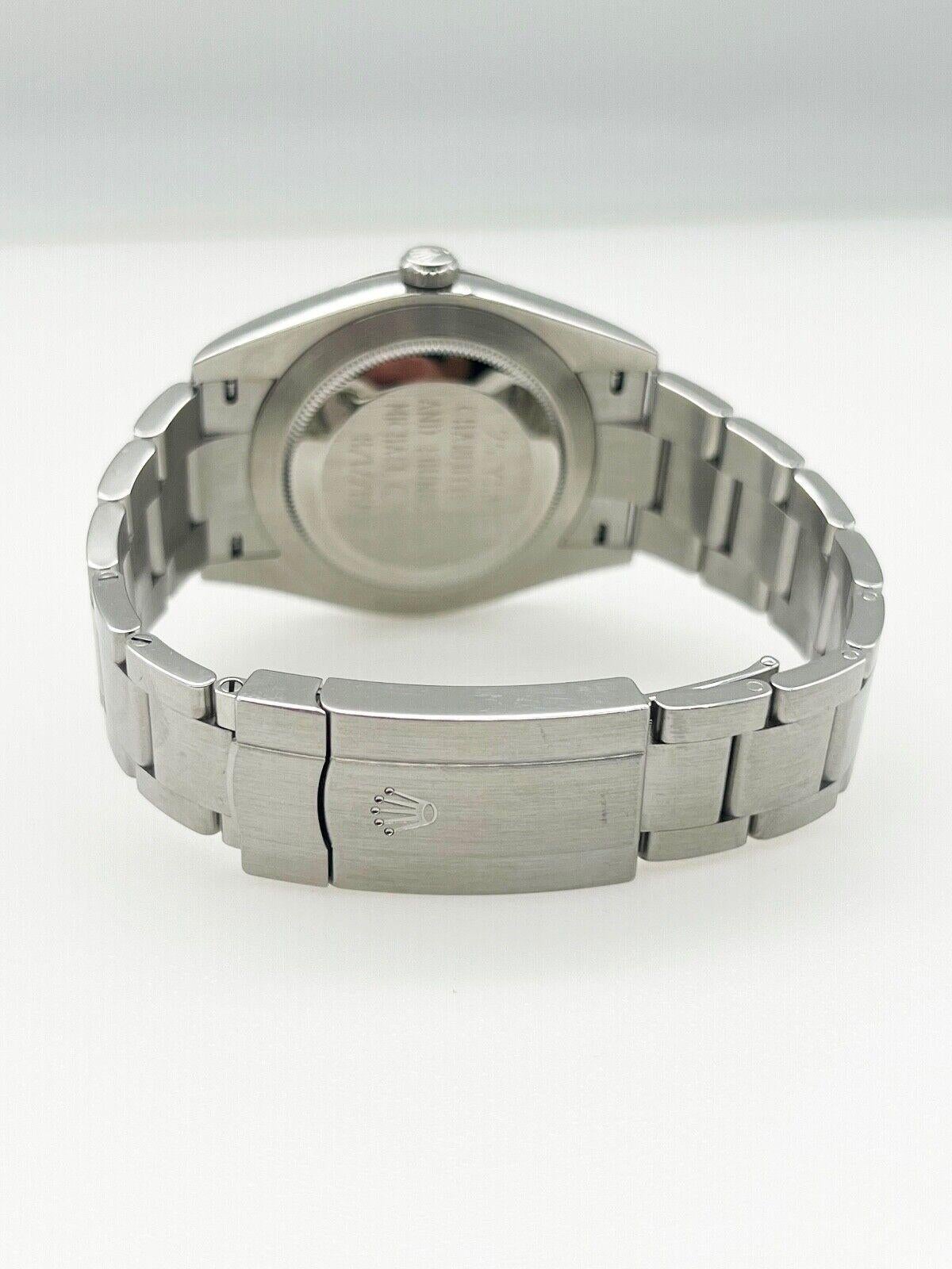Rolex 124300 Oyster Perpetual 41mm Silver Dial Stainless Steel Box Papers 2021 In Excellent Condition For Sale In San Diego, CA
