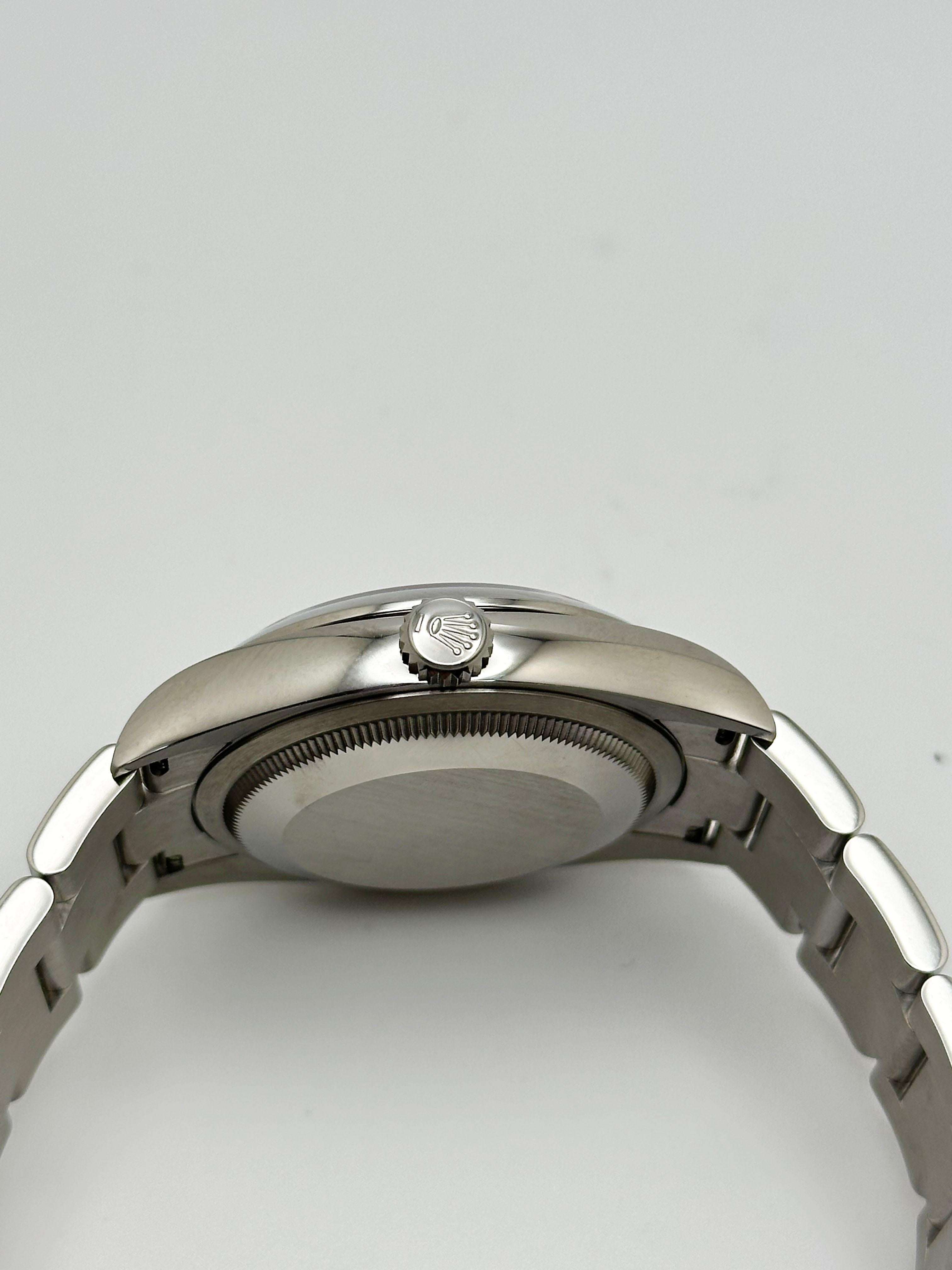 Rolex 126000 Oyster Perpetual Esfera Coral Rojo Caja Acero Inoxidable Papel 36mm 2022 5