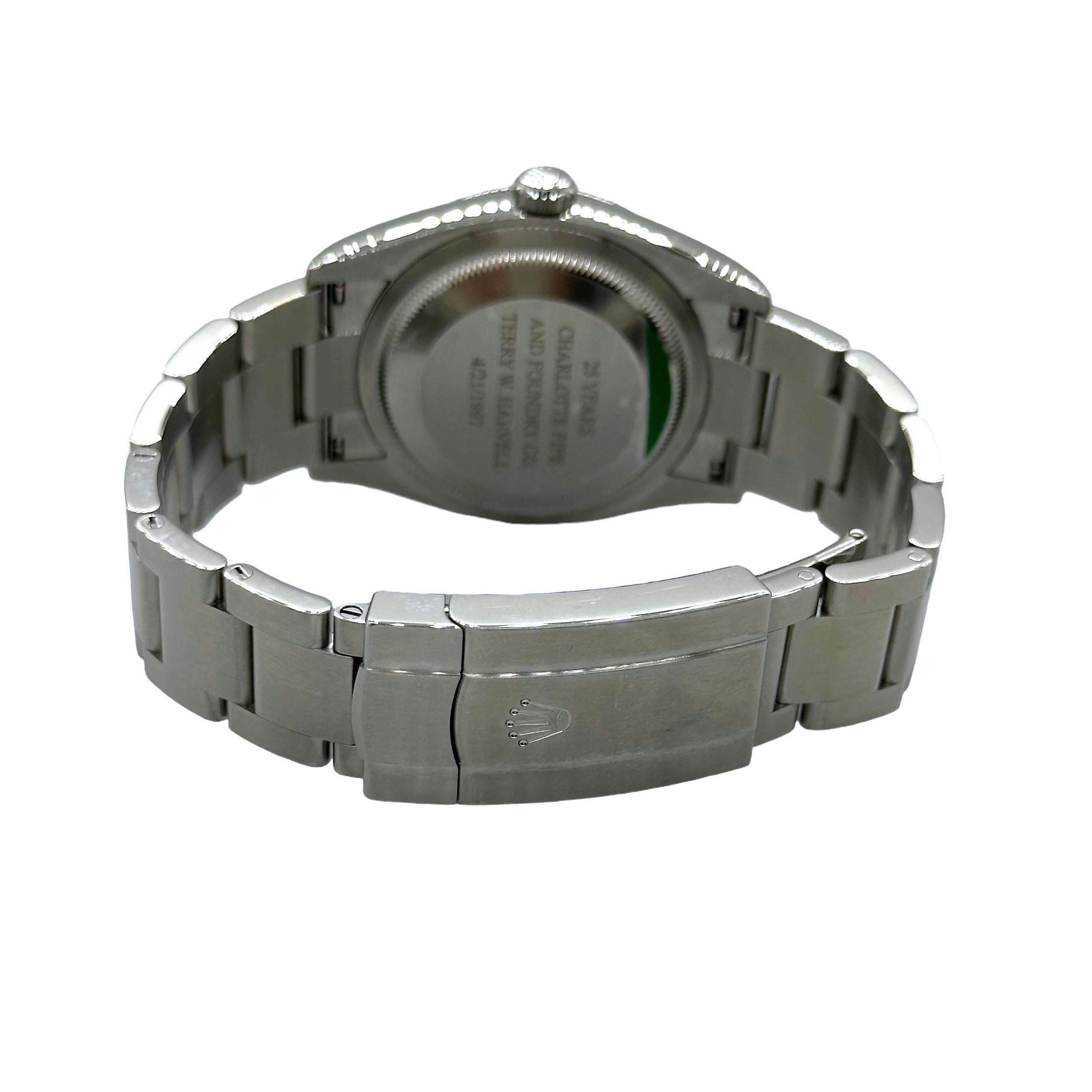 Rolex 126000 Oyster Perpetual Silver Dial Stainless Box paper 2022 36mm For Sale 3