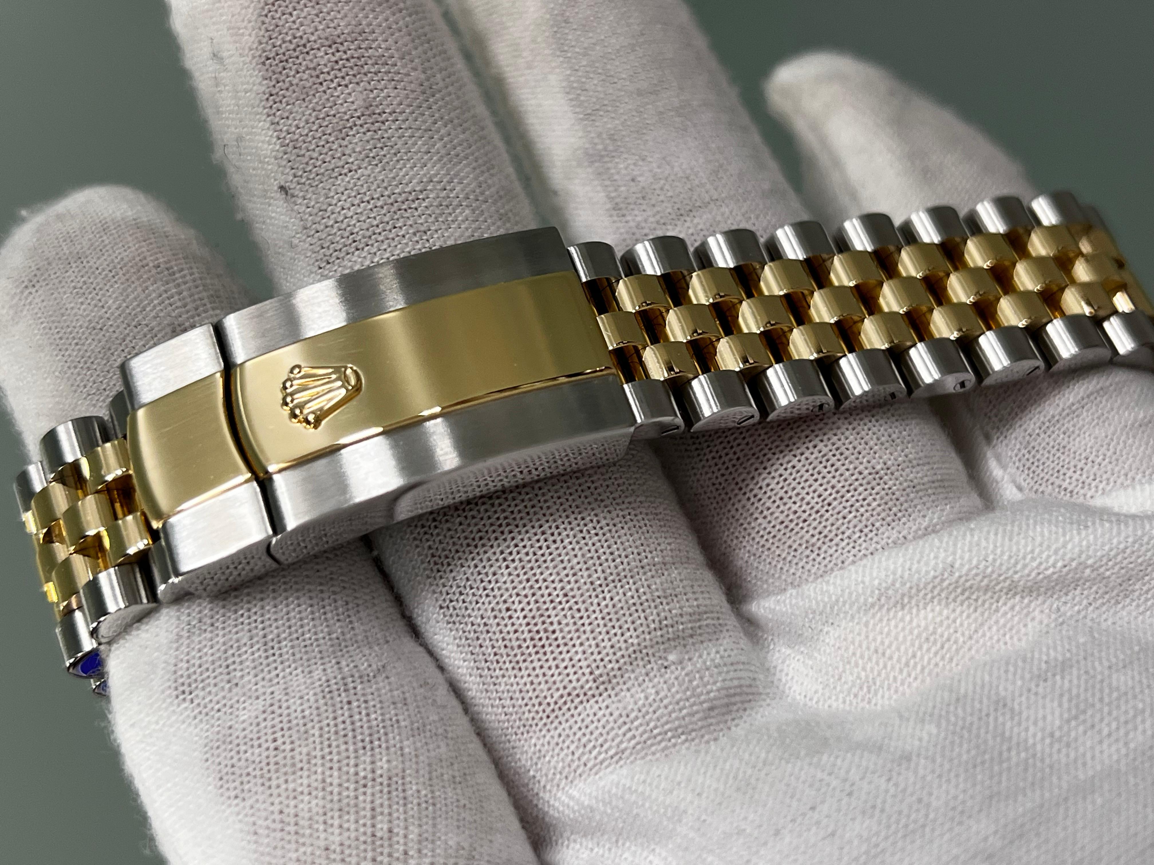 Women's or Men's Rolex 126233 Datejust Champagne Dial 18K Yellow Gold Stainless Box Paper 2022