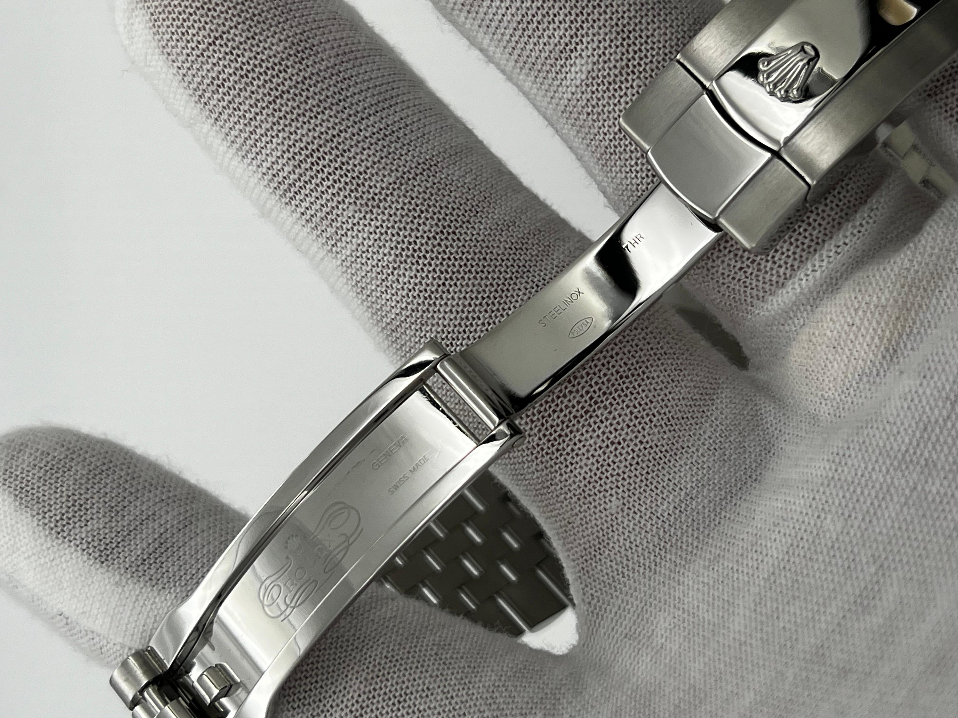 Rolex 126300 Datejust 41 Silber Zifferblatt Edelstahl Box Papier Edelstahl 3