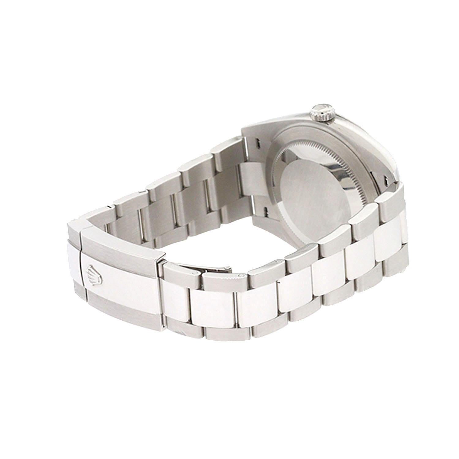 Rolex 126300 Datejust 41 Edelstahl-Uhr mit silbernem Zifferblatt für Damen oder Herren im Angebot