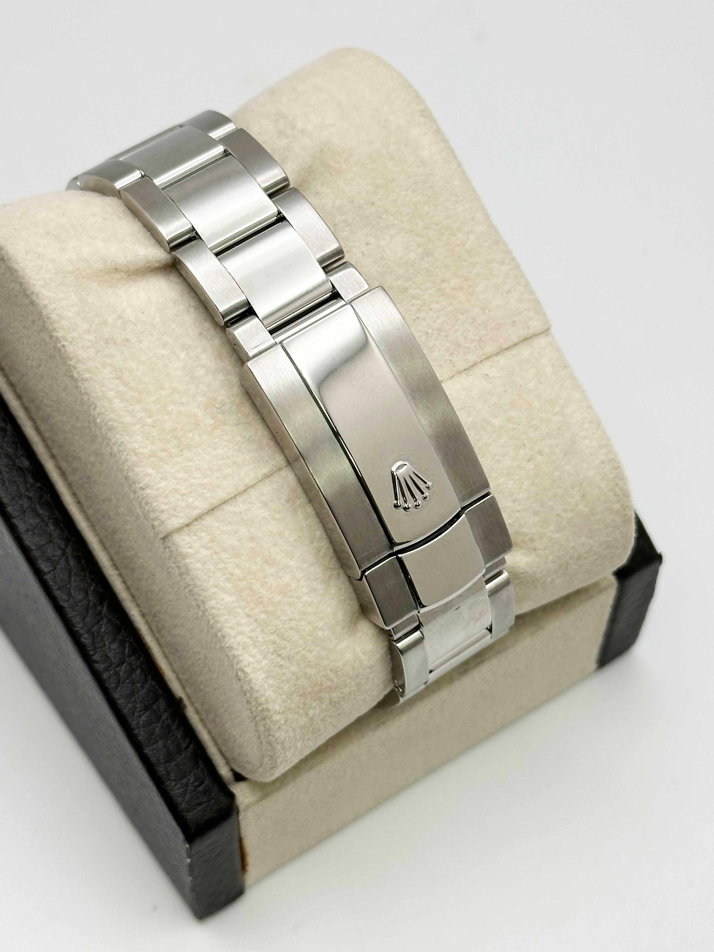 Rolex 126300 Datejust 41 Tahiti-Zifferblatt mit römischen Ziffern aus Edelstahl mit Diamanten und römischen Ziffern Herren
