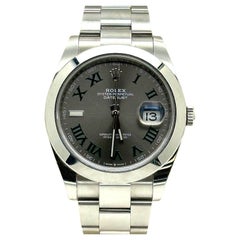 Used Rolex 126300 Datejust 41 Wimbledon Stainless Steel Box Paper 2021