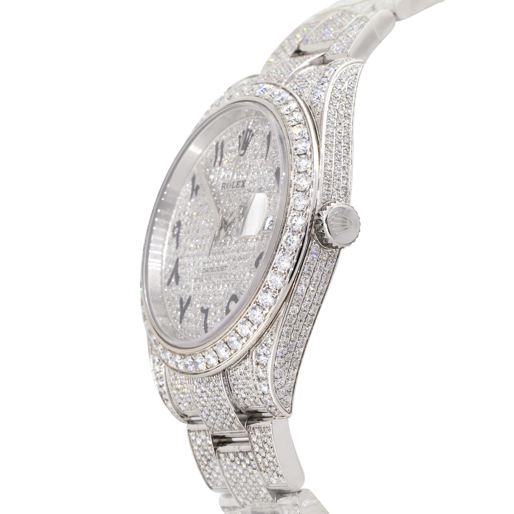 rolex datejust 41 arabic dial