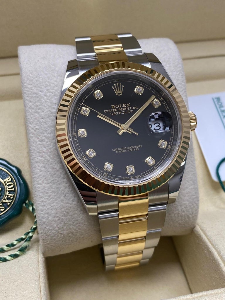 datejust 41 with diamonds