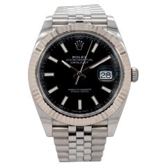 Rolex 126334 Datejust Cadran noir Sticks