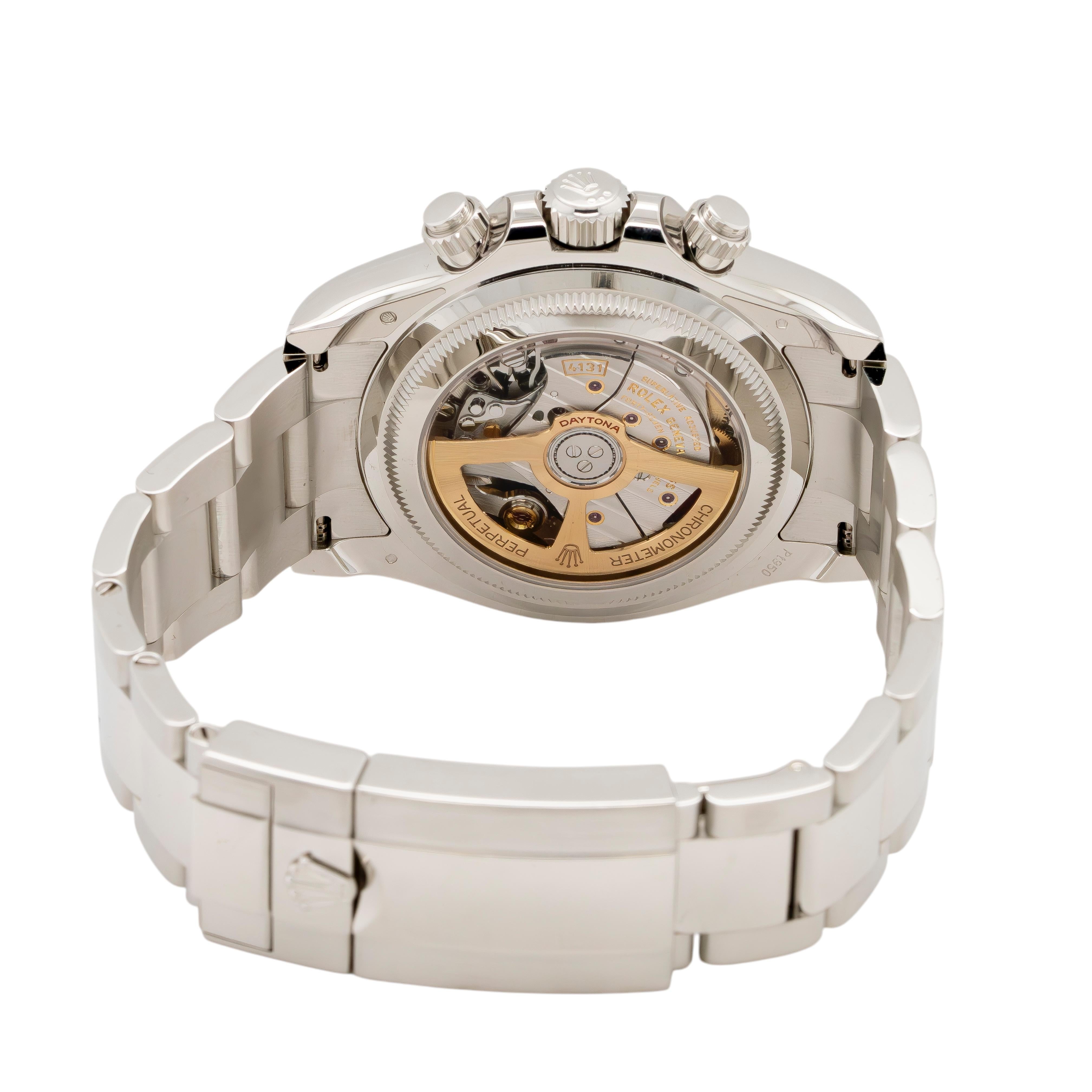 Rolex 126506 Daytona Full Platinum Chronograph In Excellent Condition In Boca Raton, FL