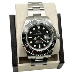 Rolex 126600 RED LETTER Sea Dweller Nero Ceramica Acciaio Inox Scatola Carta 2020