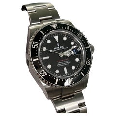 Rolex 126600 Red Sea Dweller Black Ceramic Stainless Steel Box Paper 2023