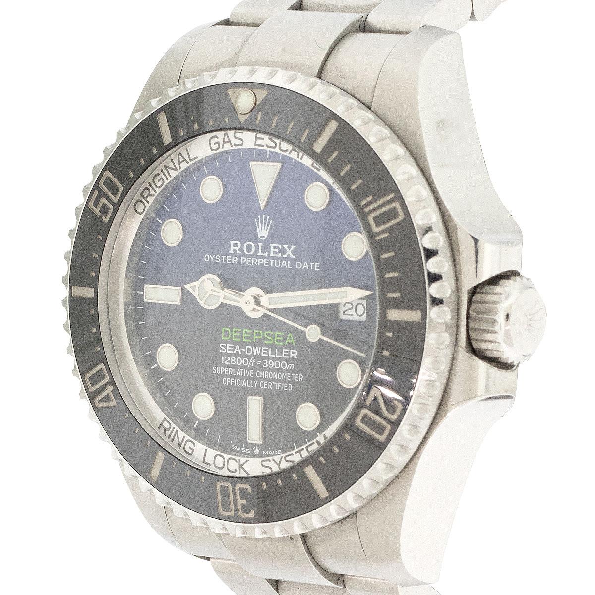 Rolex 126660 Deepsea James Cameron Edelstahl-Uhr im Zustand „Hervorragend“ im Angebot in Boca Raton, FL
