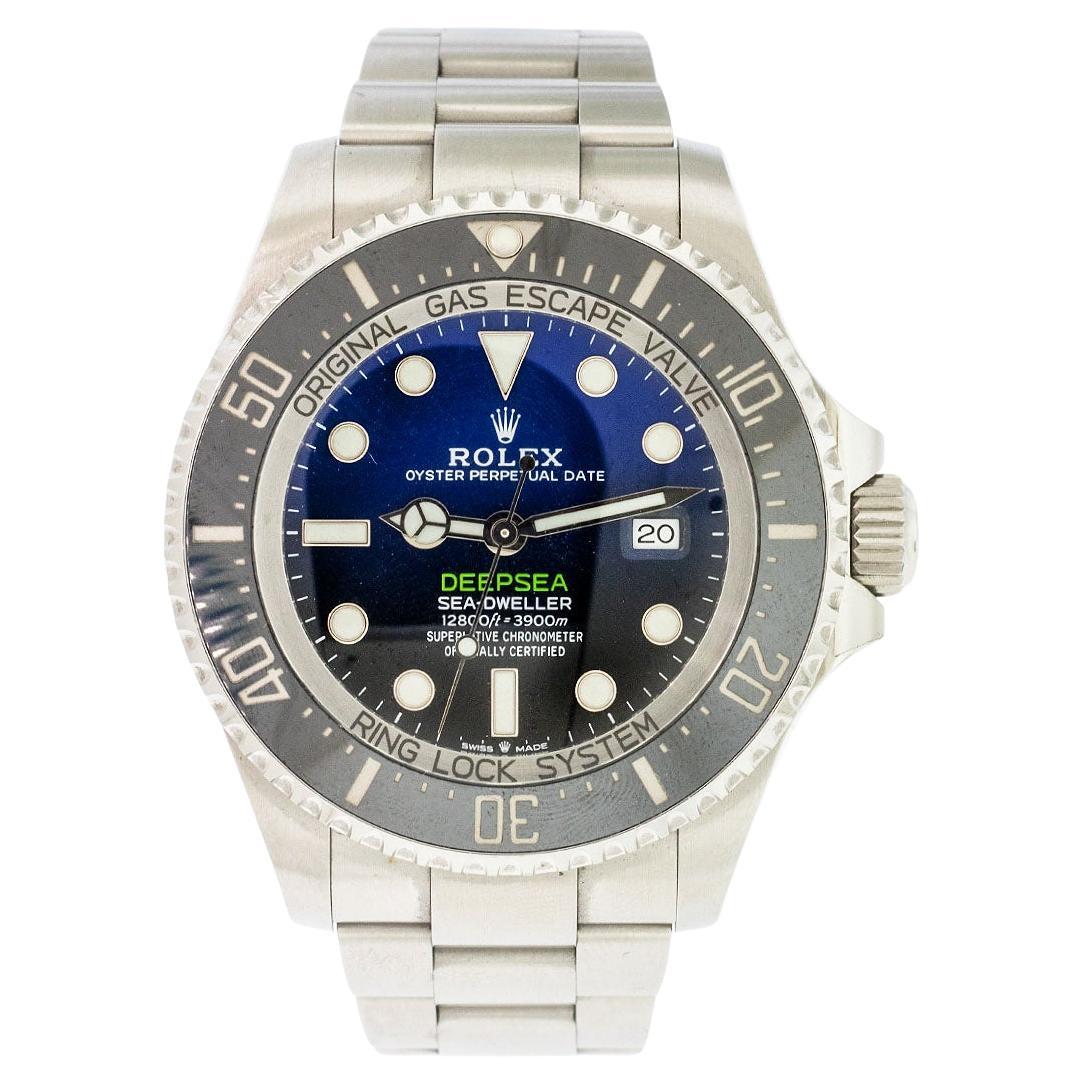 Rolex 126660 Deepsea James Cameron Edelstahl-Uhr im Angebot