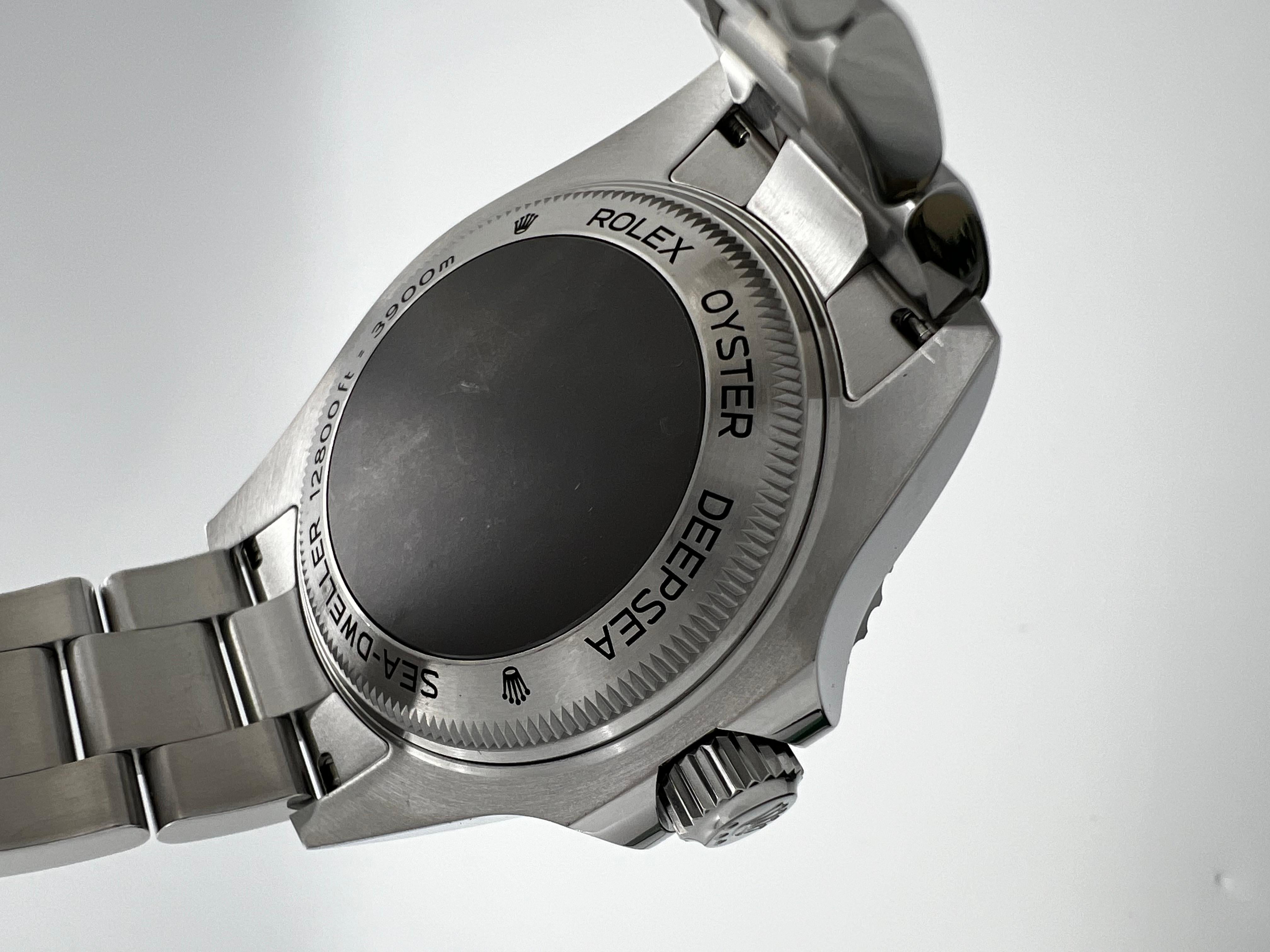 Rolex Deepsea Sea Dweller 126660 Negro Azul James Cameron Acero Caja Papel 2021 4
