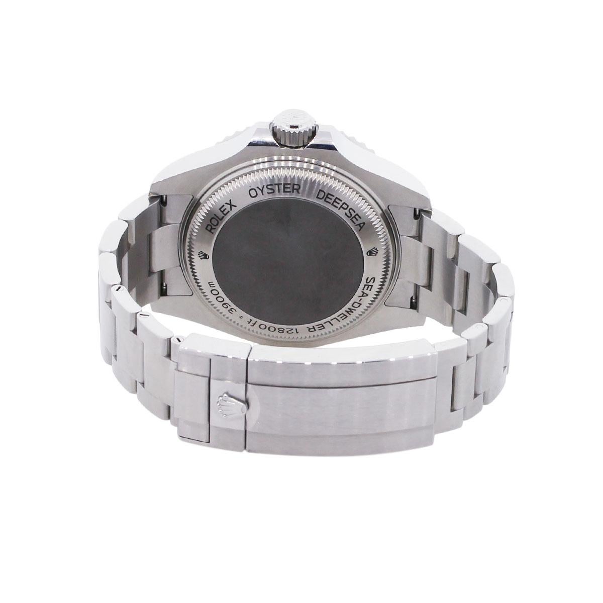 Rolex 126660 Sea-Dweller Deep Sea Wristwatch In Excellent Condition In Boca Raton, FL