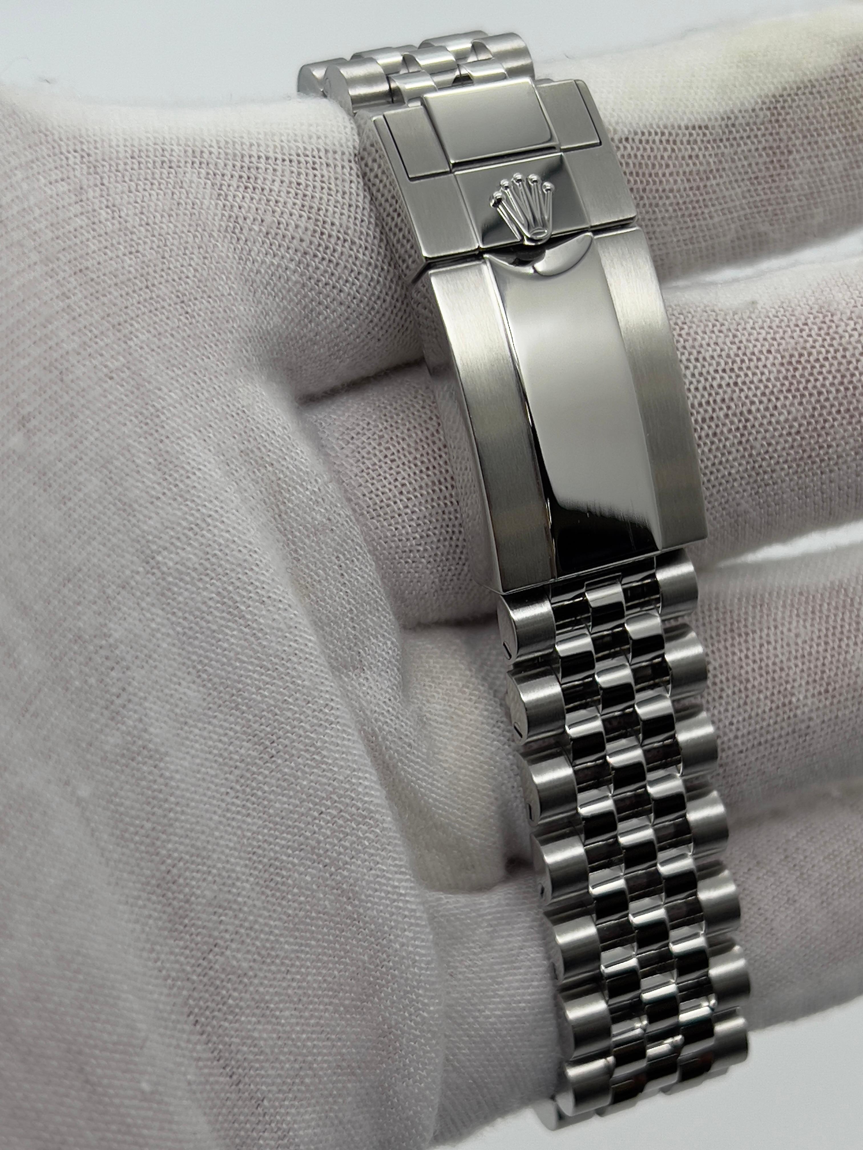 De los hombres Rolex 126710BLNR GMT Master II Batgirl Jubilee Acero Negro y Azul Caja Papel en venta