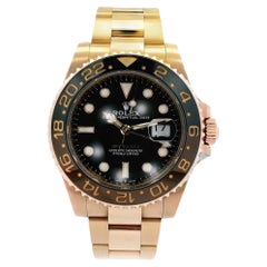 Rolex 126715CHNR "Root Beer" 18k Rose Gold on Oyster Bracelet Watch