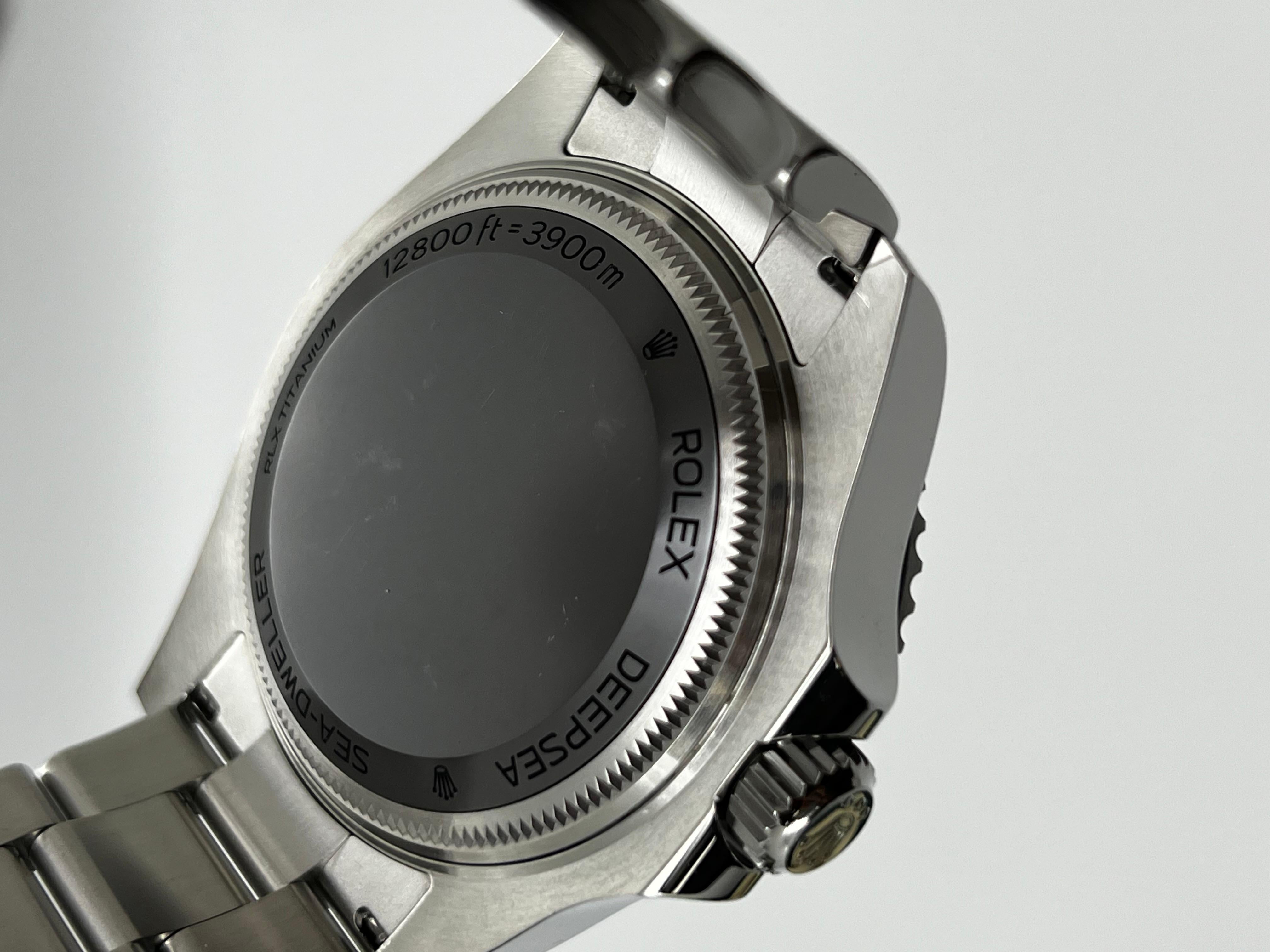 Rolex 136660 Deepsea Sea Dweller James Cameron Schwarz-Blaues Stahlkastenpapier 2023 4