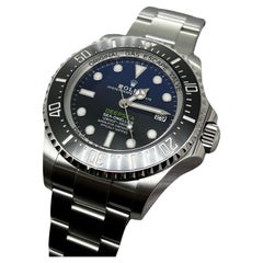 Rolex 136660 Deepsea Sea Dweller James Cameron Black Blue Steel Box Paper 2023