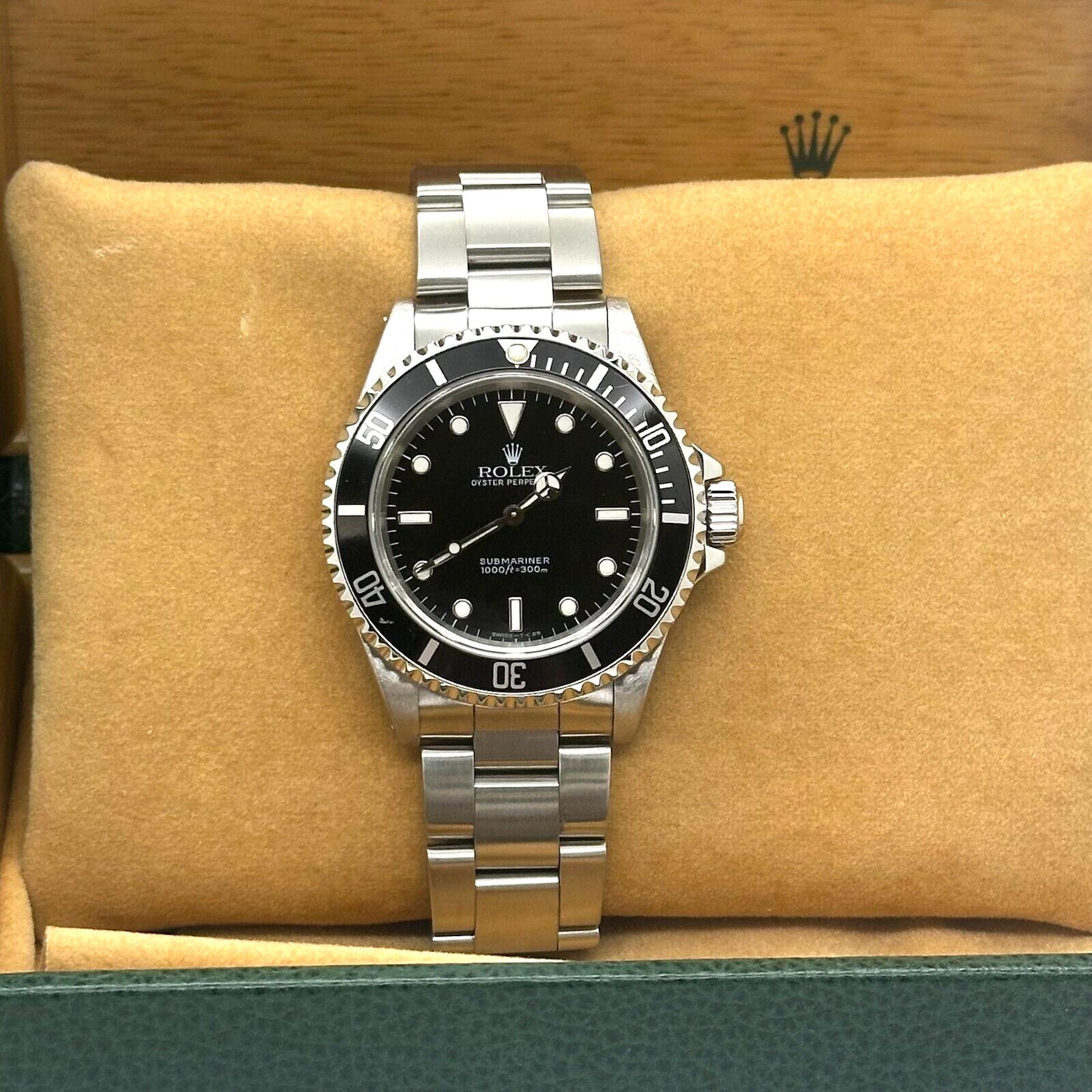 Rolex 14060 Submariner Black Dial Stainless Steel Box 3